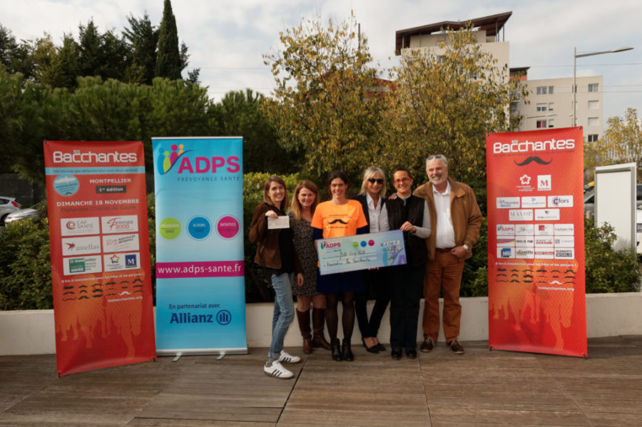Un don de 1 500 € à l’association les Bacchantes Montpellier