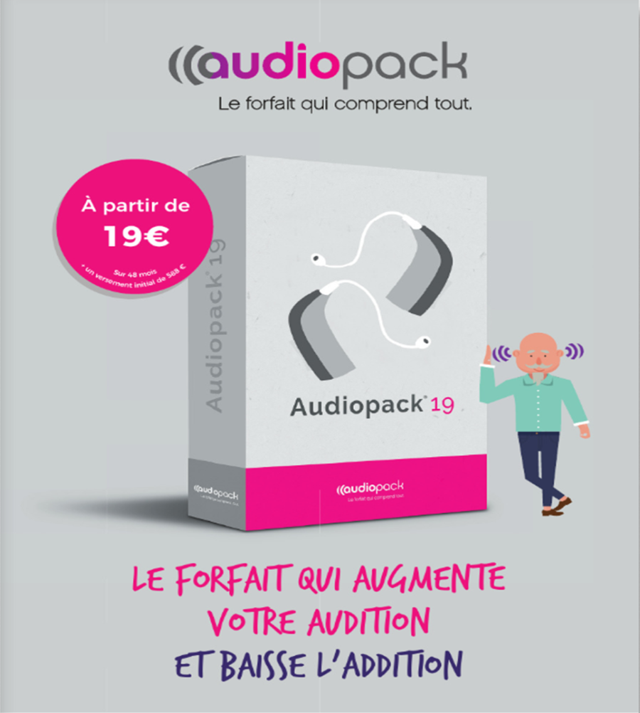Audiopack: une offre d’appareillage auditif