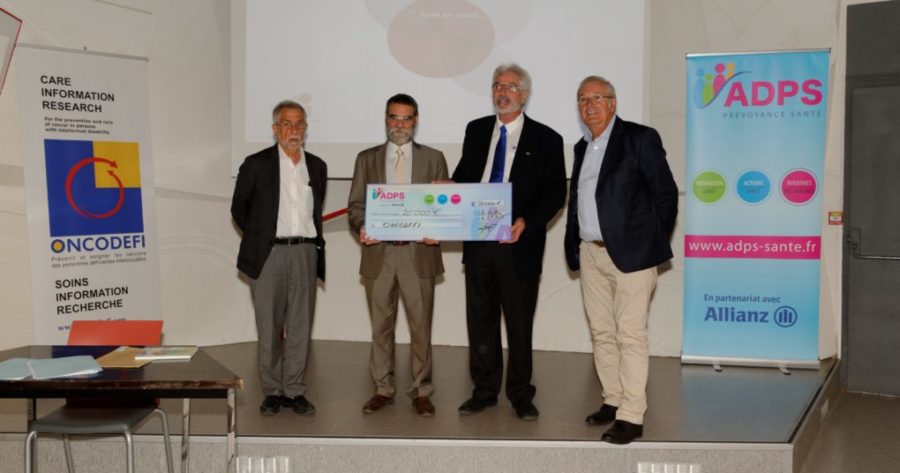 Un don de 20’000 € à l’association ONCODEFI