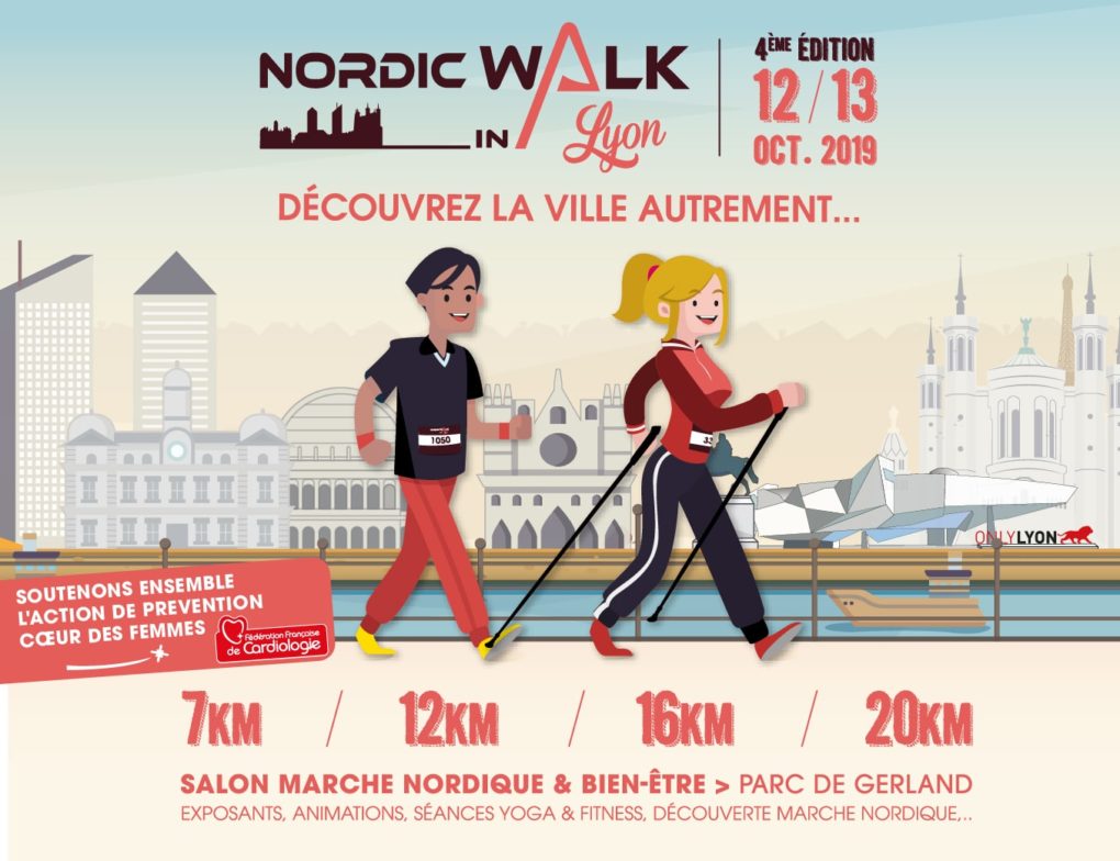 L’ADPS répond présent au NordicWalkIn Lyon 2019