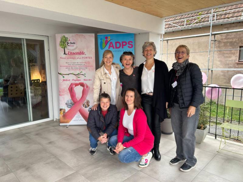 L’ADPS soutient La Bulle Rose d’Obernai à l’occasion d’ Octobre Rose