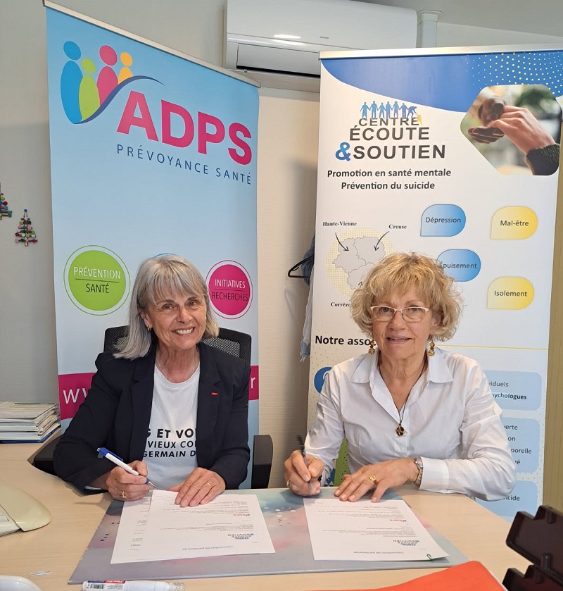 L’ADPS a soutenue Le Centre Écoute et Soutien de Brive la Gaillarde.