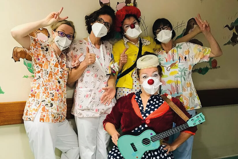 Les clowns à l’hôpital !