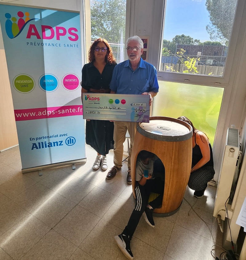 L’ADPS soutient l’association l’UNAPEI 34