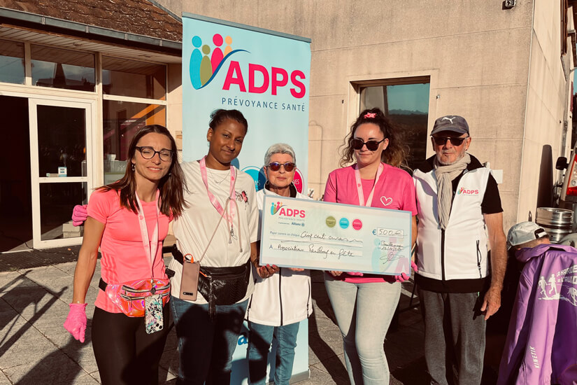 L’ADPS a soutenu l’opération d’Octobre rose à Pouillenay