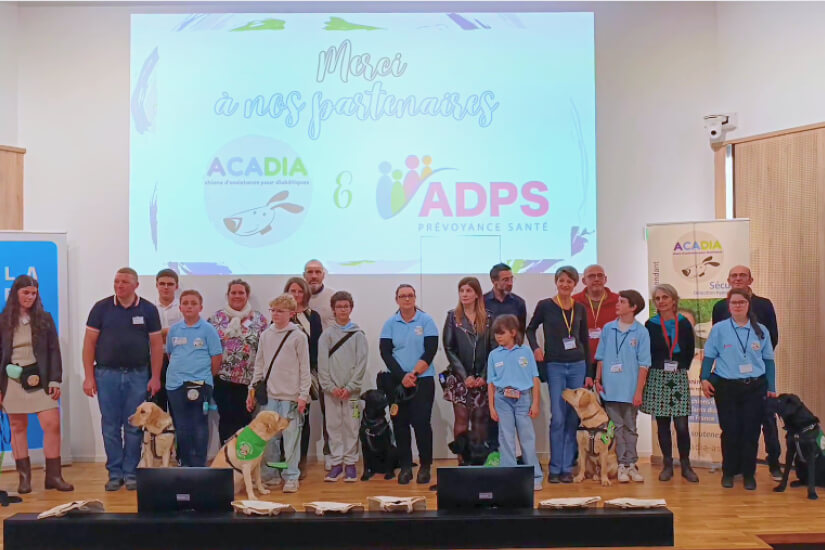 Avec Acadia : des chiens d’assistance pour jeunes diabétiques