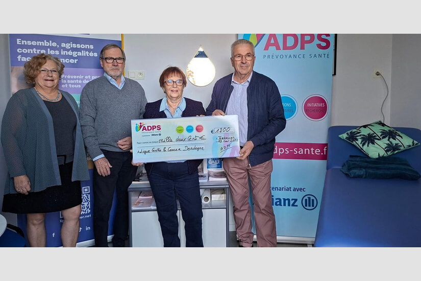L’ADPS soutient la Ligue contre le cancer à Terrasson-Lavilledieu