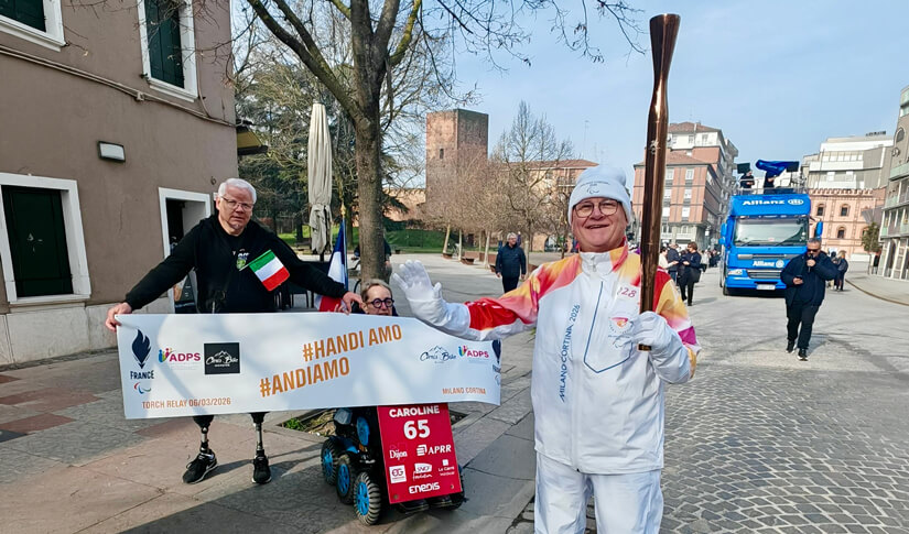 Michel Regnault fait briller la flamme à Rovigo !
