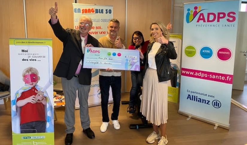 L’ADPS et Allianz s’engagent pour le don de moelle osseuse