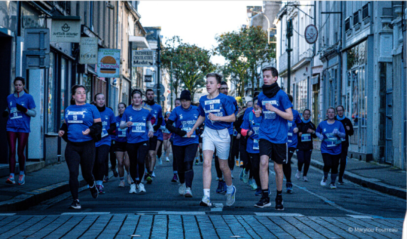 Succès pour la première édition des Foulées Bleues à Châteaubriant
