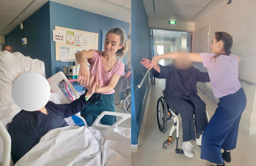 Avec “Bulles d’air” : la danse s’invite à l’hôpital avec l’association Danse Création