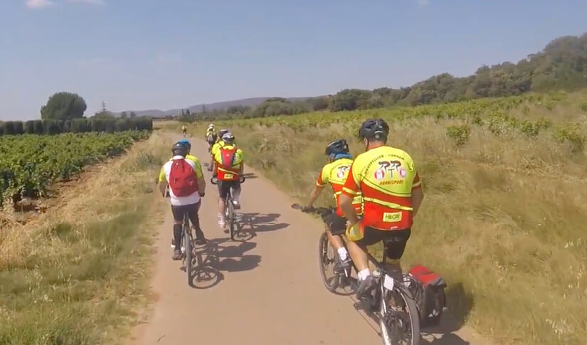 L’échappée belle du Montpellier Tandem Club Handisport
