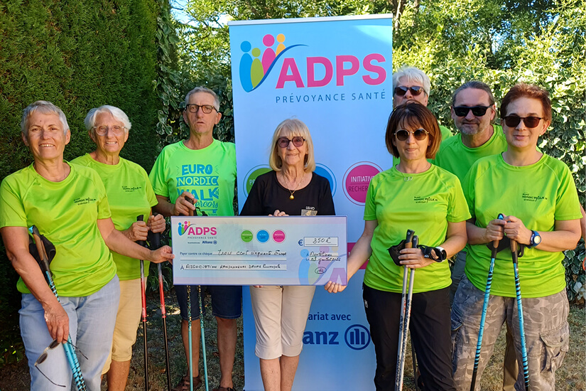 L’ADPS soutient l’Association Randonnée Drôme Provençale à l’Euro Nordic Walk !