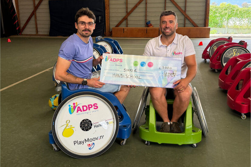 Handi’School : l’ADPS finance des fauteuils de sport pour sensibiliser au handicap