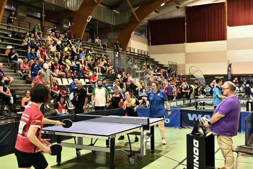 Para-tennis de table adapté : un grand moment de partage et d’inclusion