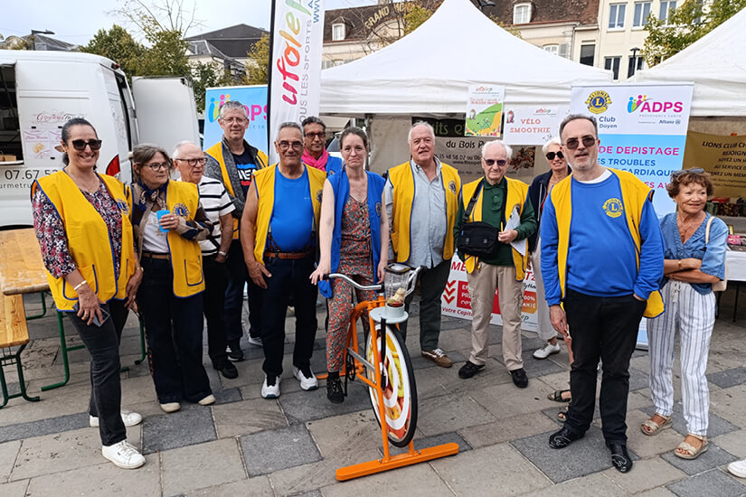 Un vélo smoothie pour allier sport et santé !