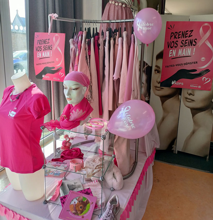La “Friperie Lysa” s’engage pour la prévention du cancer du sein